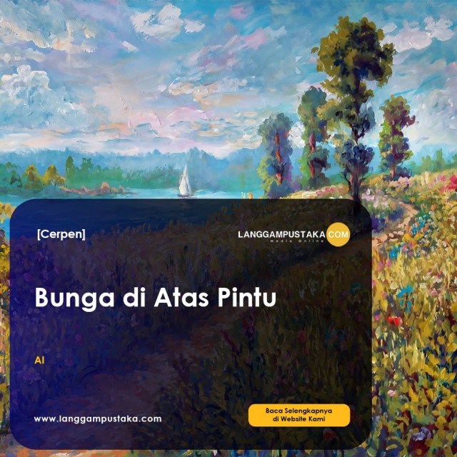 Bunga di Atas Pintu